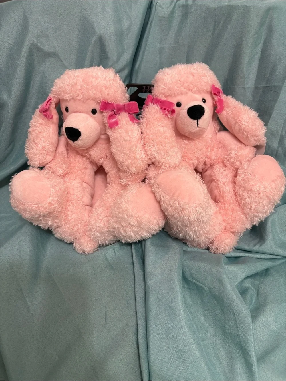 Wonder Nation Pink Poodle Slippers
